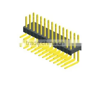 2.54mm Pitch PCB Connector Triple Rows Right Angle thumbnail-1