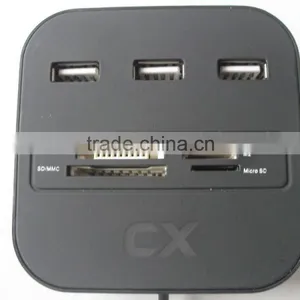 Card Reader and USB Hub Combo thumbnail-2