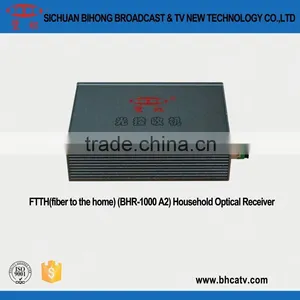 Customized MMIC Low Noise Amplifying Fiber to the Home Household Optical Receiver With Double Wavelength thumbnail-1