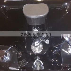 Synthetic Leather Material and Hair Salon Furniture Type Hydraulic Shampoo Backwash Bowl and Chair thumbnail-3