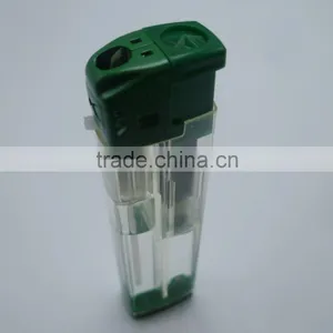 Transparent Colored Safety Cap Gas Electronic Lighter thumbnail-5