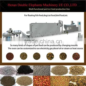 Multi-functional Factory Price Floating Fish Feed Making Plant thumbnail-1