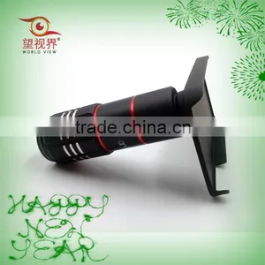Telescope Lens for IPHONE 10x Universal Clip Mobile Phone Lens For IPhone thumbnail-1