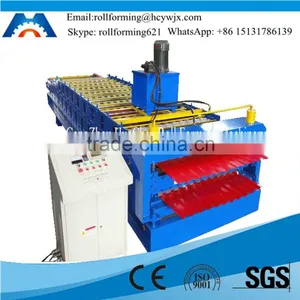 Color Steel Iron Wall Panel Making Machine Production Line thumbnail-1