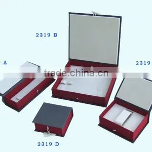 Leather Box for Jewelry, OEM Logo for Wholesale thumbnail-1