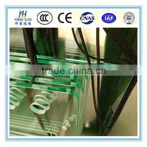Manufacturers Custom Processing All Kinds of Furniture Glass Curved Glass Table Panel thumbnail-2