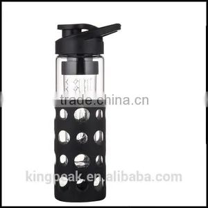 2015 Best Selling BPA Free Portable Glass Water Bottle With Tea Fruit Infuser/water Bottle Joyshaker With Infuser BPA Free thumbnail-2