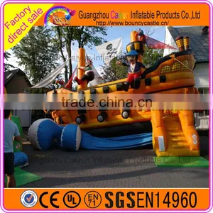Commercial Used Inflatable Pirate Ship, Pirate Ship Playground With Prices thumbnail-2