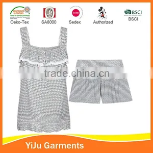 Printing Women Cotton Shoulder Strap Sleepwear thumbnail-1