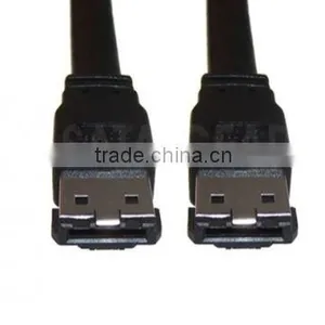 Black PVC Jacket Serial Line Sata 7p Cable thumbnail-1