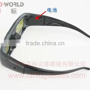 Custom Popular Nice Looking Universal Active Shutter Glasses Compatible With Sharp thumbnail-1