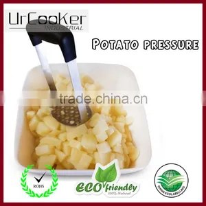 Heavy Duty Stainless Steel Potato Masher Smooth Potato Masher thumbnail-1