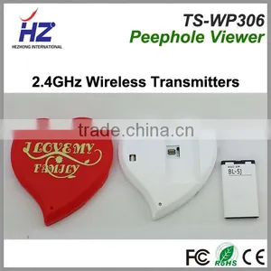 The Latest 3.5''TFT-LCD Infrared Luxury Touch Screen Digital Wireless Intercom Peephole Door Camera thumbnail-1