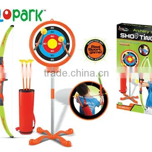 Children Play Good Toy Dart Gun Set Soft Bullet Gun Set With Bow and Arrow With Target thumbnail-1