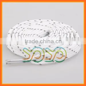 New Style Flat 3M Reflective Shoe Laces 3M Rope Shoelaces for Sale thumbnail-2