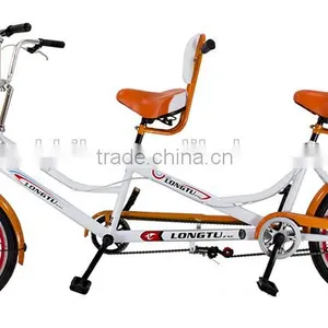 20 Inch Tandem Bike / Single Speed Tandem Bicycle / Aluminum Alloy Bicycle Frames thumbnail-2