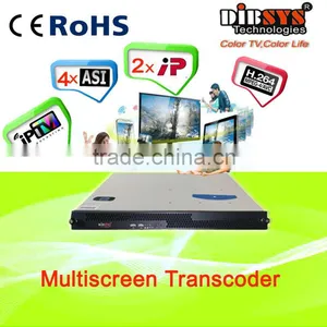 MPEG-2 to H.264 Transcoder For Streaming Live or Stored Video thumbnail-1