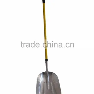 14" Aluminum Snow Shovel With Fibreglass Handle thumbnail-1