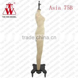 Wholesale Fibergless Female Full-body Lingerie Asia 75B Tailors Dummy thumbnail-2
