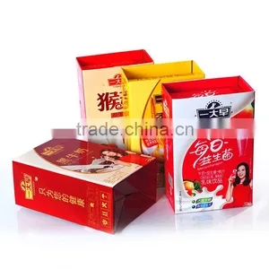 Colorful Custom Cardboard Box With Handles thumbnail-1