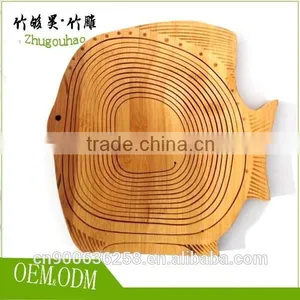 Bamboo Made Fruit Basket/korean Basket Model No: GB9001 thumbnail-6