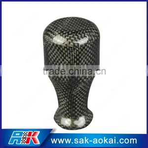 Universal Style Carbon Fiber MT Car Gear Shift Knob thumbnail-1