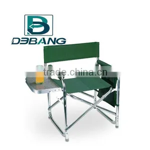 Folding Aluminium Director Chair With Side Table And Cell Phone Holder DB1022A thumbnail-1