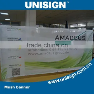 Unisign High Quality Control Roll Eco-solvent Outdoor PVC Coated Mesh Banner Printing thumbnail-6