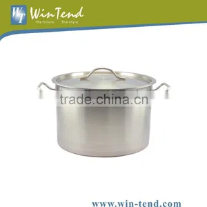 Good Quality Induction Ready 12L-225L Stainless Steel Stock Pot Cookware thumbnail-2