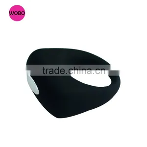 Silicone Vibrating Cock Ring Sex Toys E015B thumbnail-5