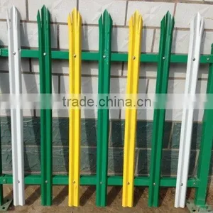 High Quality Steel Palisade Electric Security Fence thumbnail-6
