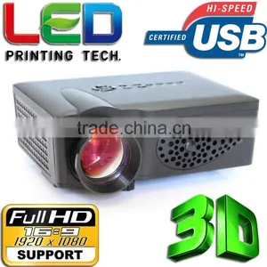 Led Mini Projector TV HDMI Micro AV LCD Digital Video Pocket Game Toy Beamer Projectors Multimedia Player VGA USB thumbnail-1