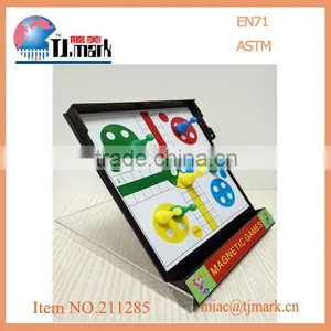 Hot Sale Kid Toy Mini Magnetic Ludo Board Game, Ludo Game thumbnail-1