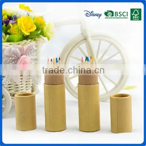 3.5' Hot Sales Color Pencil in Tube Sets for Stationery Gifts thumbnail-1