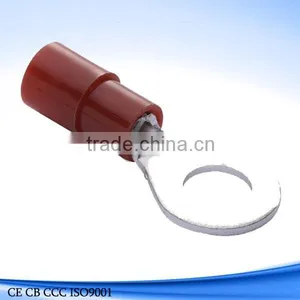 RV Screw Circular Pre-insulated Copper Brass Ring Terminal thumbnail-1