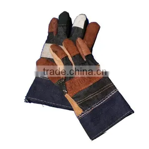 Furniture Grain Palm Fabric Back Docker Glove thumbnail-5