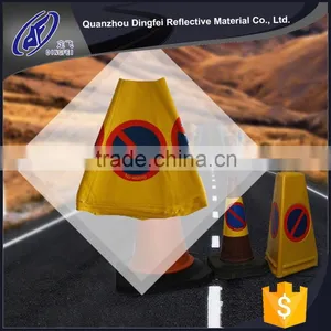High Reflective Coefficient EN13422 Traffic Cone Collars thumbnail-1