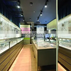 Fashion Jewelry Shop Forever Love Jewlery Display Cabinets With Light thumbnail-5