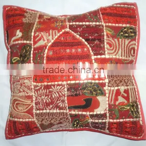 Ethnic Design Classic Touch With Abstract Weave Work Cotton Cushion Cover 45*45cm thumbnail-1