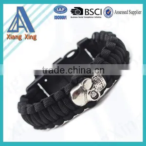 4 Strands Wholesale Handmade Braided Compass 550 Survival Paracord Bracelet thumbnail-5