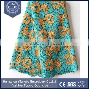 2017 Durable Quality Top One China Multi Colored African Cord Lace In Korea thumbnail-1