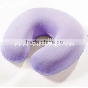 Factory Price Crazing Selling High Quality Guaranteed Popular U Shape Travel Memory Foam Neck Pillow thumbnail-4
