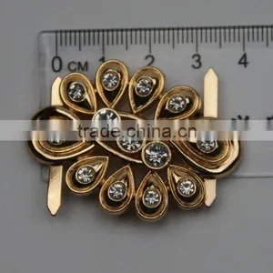 Stylish Metal Shoe Buckle Shoe Parts Accessories thumbnail-2