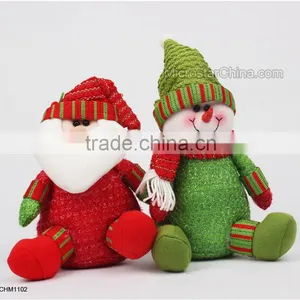 Christmas Ornament Decoration Winter Waterproof Christmas Glass Wall Sticker Doube Deer Christmas Window Sticker thumbnail-2