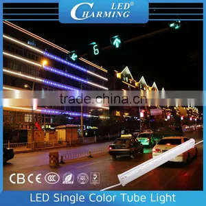 IP65 Outdoor Warm Yellow Builidng Lighting LED Digital Tube Light thumbnail-2