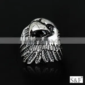 14531136 Eagle Steel Ring Wholesale Stainless Steel Jewelry in Usa thumbnail-1