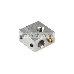 Concrete 3D Printer Makerbot Heating Aluminum Block for MK8 3D Photo Printer thumbnail-1