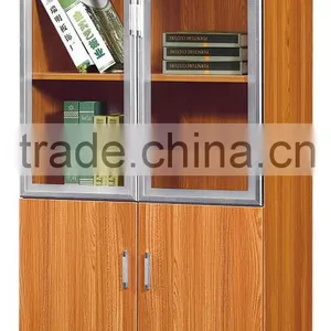 Wood Filing Cabinet With Glass Door Foshan Office Furniture PT-L020 thumbnail-1