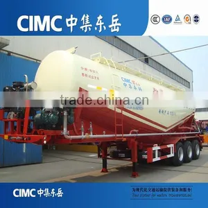 CIMC Cement Silo Bulker Truck Trailer for Sale thumbnail-1