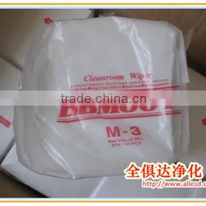 M-3 Type Laser Cut 100% Polyester Cleanroom Wiper for Industrial Use thumbnail-5